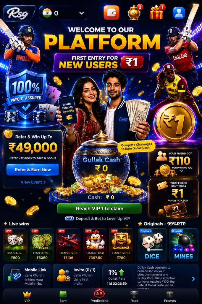 RS9 Login Registration 2026 secure sign-in tutorial showing smartphone gaming dashboard, account setup screen, and wallet management interface.